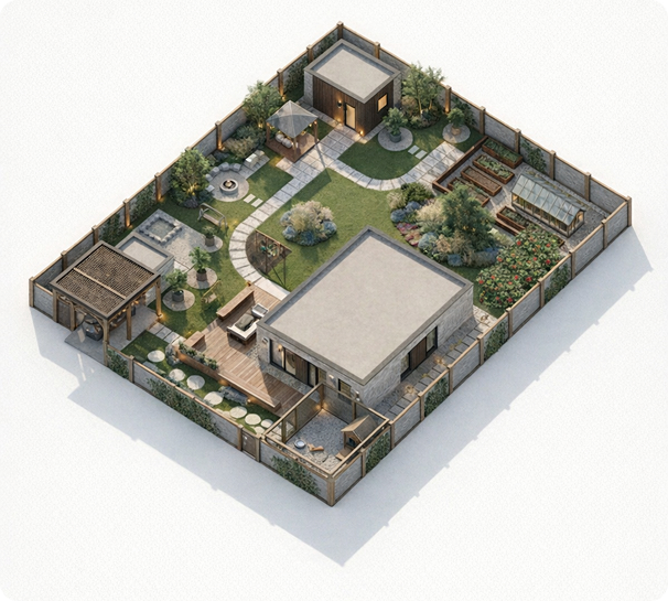 Изометрия по плану